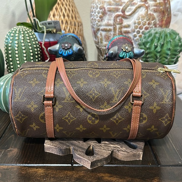 AUTHENTIC VINTAGE LV MONO PAPILLON MINI - Picture 5 of 11